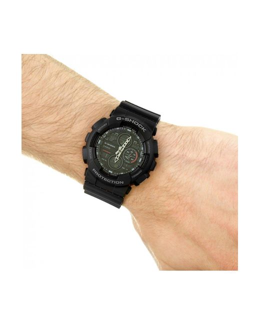 G-Shock Blue G-shock Plastic/resin Classic Combination Quartz Watch - Ga-140-1a1er for men