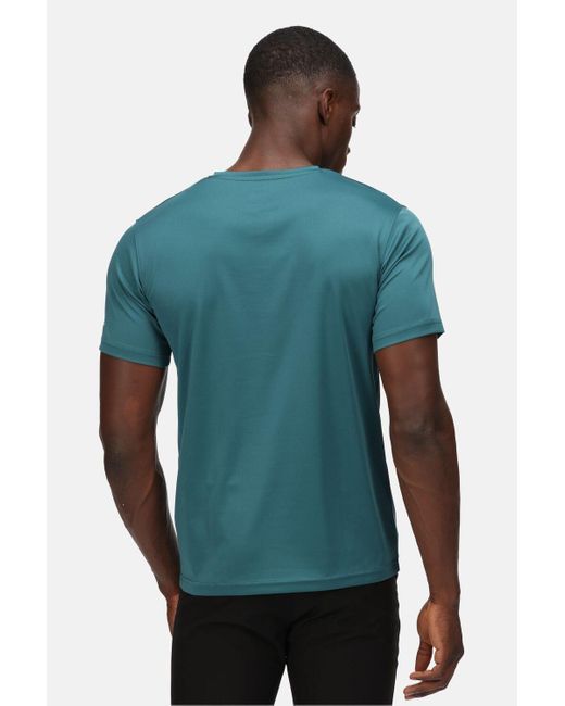 Regatta Green Quick-dry 'fingal Vi' Short Sleeve T-shirt for men
