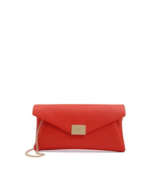 Dune Red 'envello' Clutch