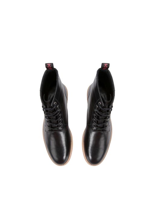 KG by Kurt Geiger Black 'donald' Leather Boots for men