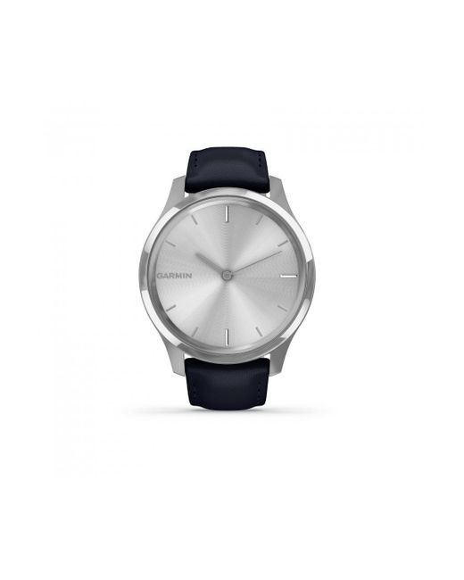 Garmin Gray Vivomove Luxe Stainless Steel Hybrid Watch - 010-02241-00