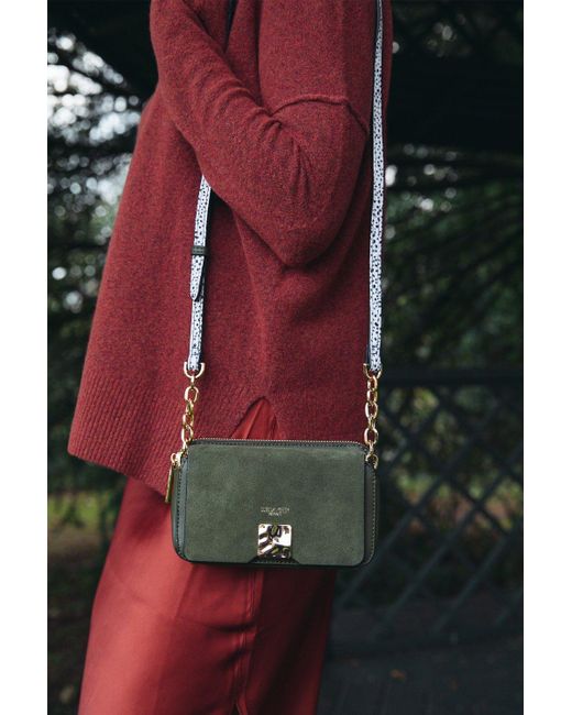 Luella Grey Green 'felicity' Phone Bag