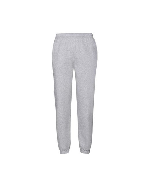 Fruit of loom grey joggers hot sale