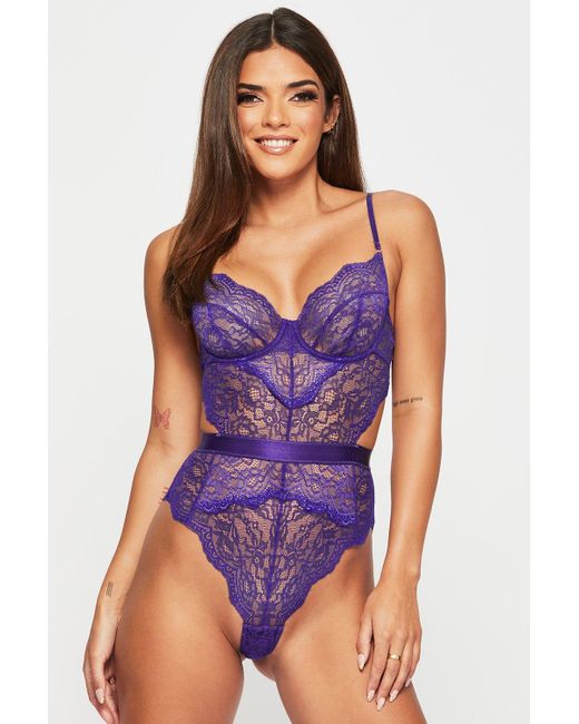 Ann Summers Purple Hold Me Tight Body