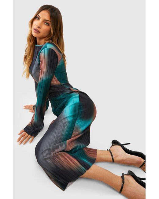 Long sleeve cheap midaxi dress