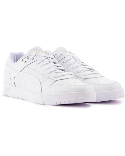 PUMA White Rdb Game Low Trainers for men