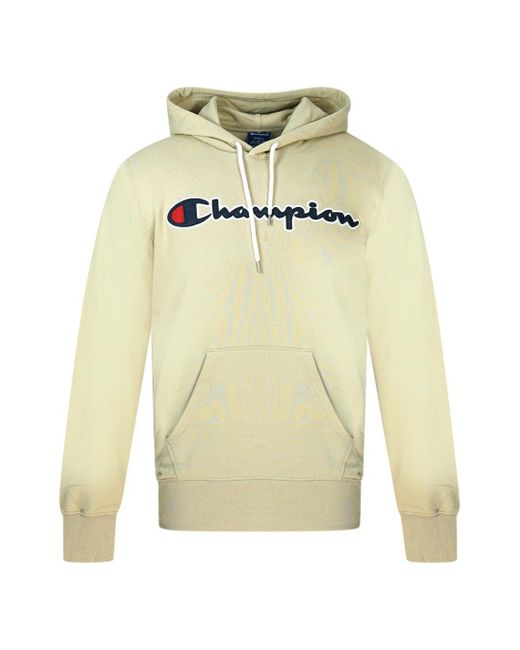 Champion White 214183 Ms025 Brown Hoodie for men