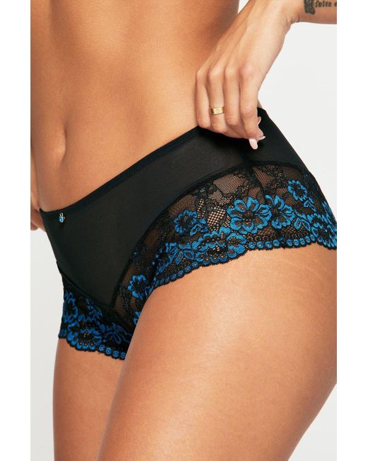 Ann Summers Blue Sexy Lace Planet Short