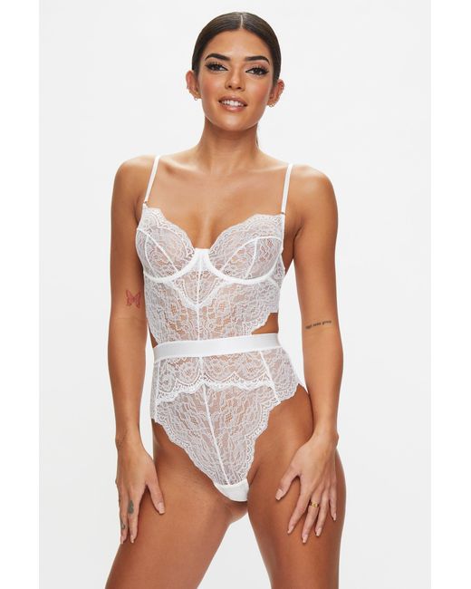 Ann Summers White Hold Me Tight Body