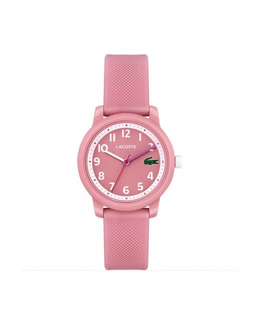 Lacoste Pink 12.12 Plastic/resin Fashion Analogue Quartz Watch - 2030040
