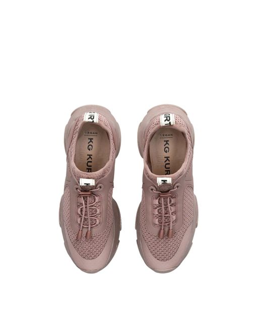 KG by Kurt Geiger Brown 'leighton' Fabric Trainers
