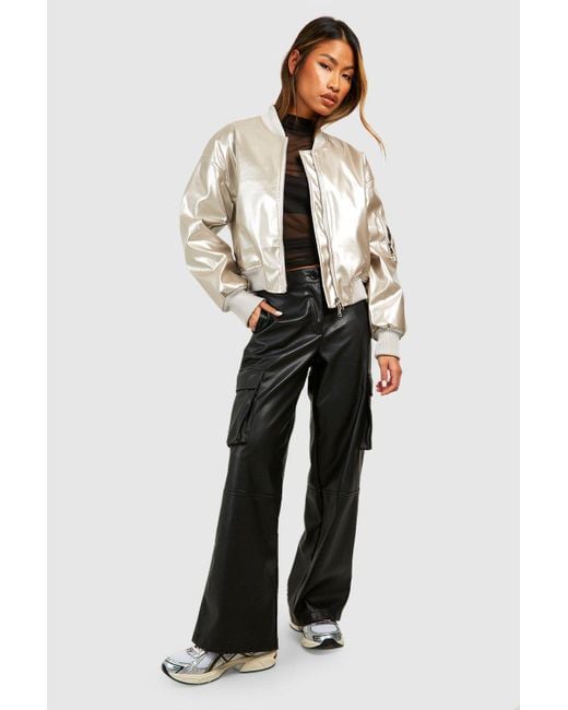 Vinyl shop bomber jacket