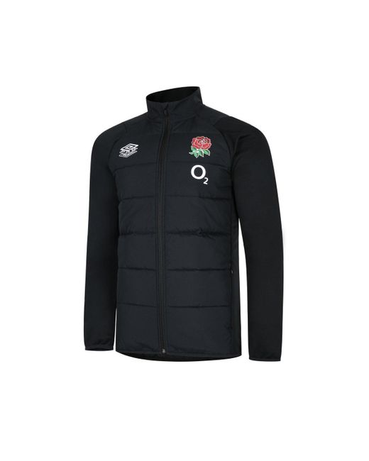 Umbro Black England O2 Thermal Jacket for men