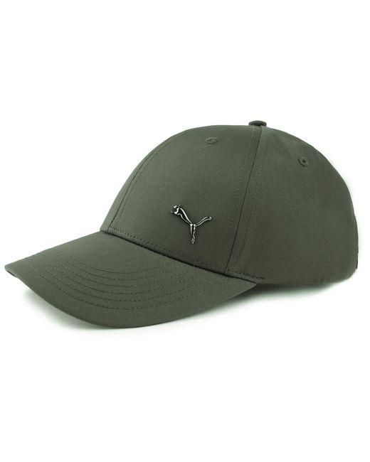 PUMA Green Metal Logo Cap for men