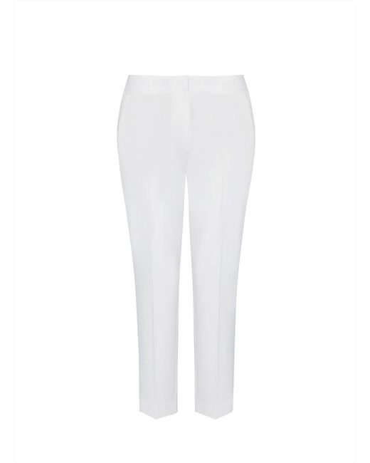 Dorothy Perkins White Ivory Ankle Grazer Trousers