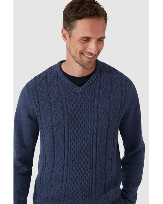 MAINE Blue Placement Cable for men