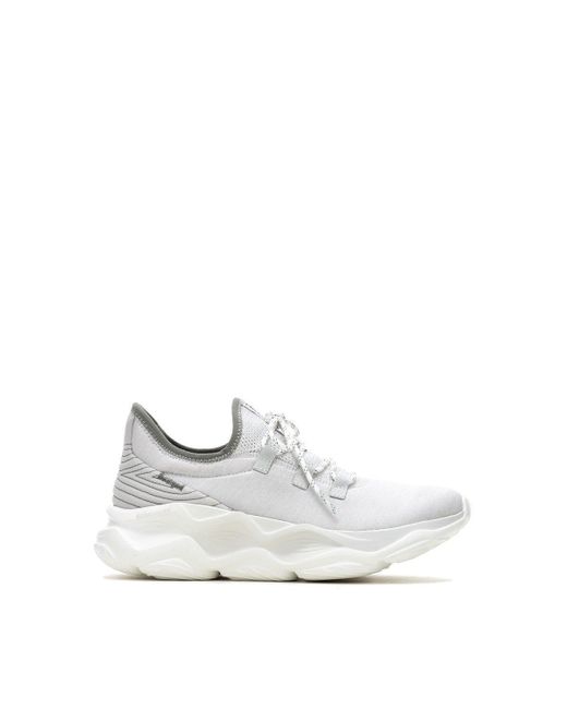 Hush Puppies White Charge Sneaker