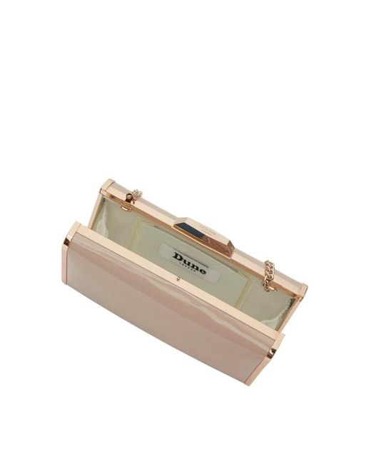 Dune Natural 'boxiee' Clutch