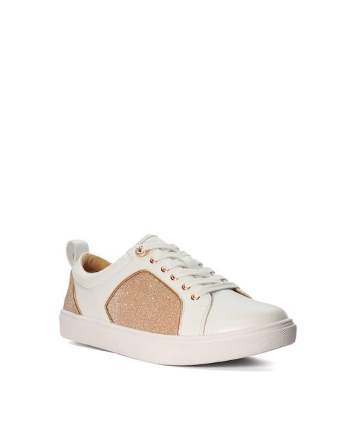 Dune White 'elsay' Trainers