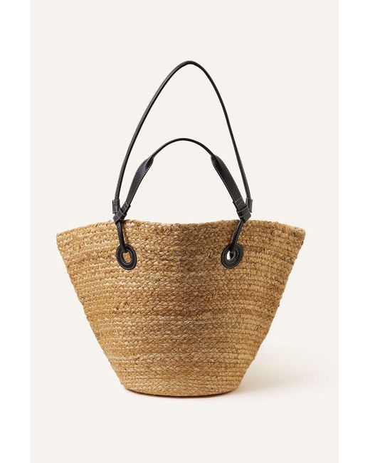 Accessorize Natural Large Jute Winged Beach Bag