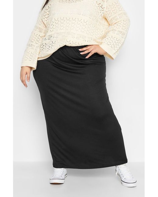 PixieGirl Black Petite Maxi Skirt