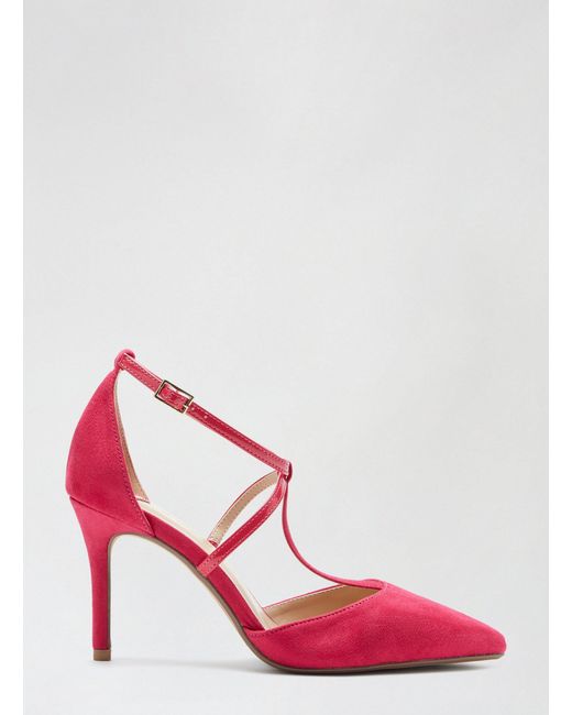 Dorothy Perkins Pink Wide Fit Dainty Court Shoe