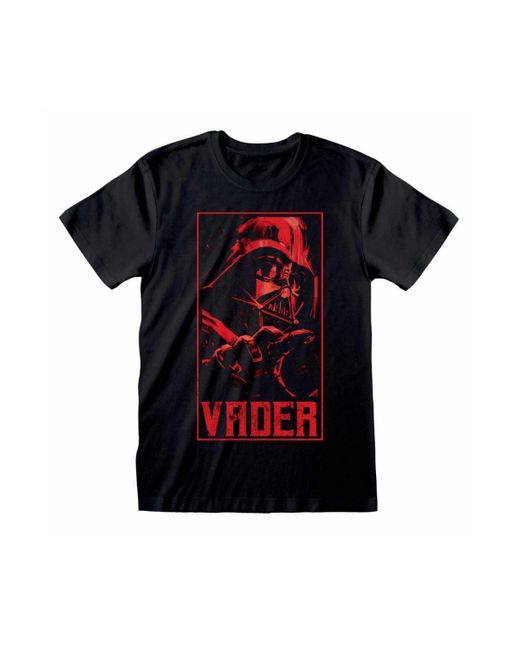 Star Wars Black Darth Vader T-shirt for men