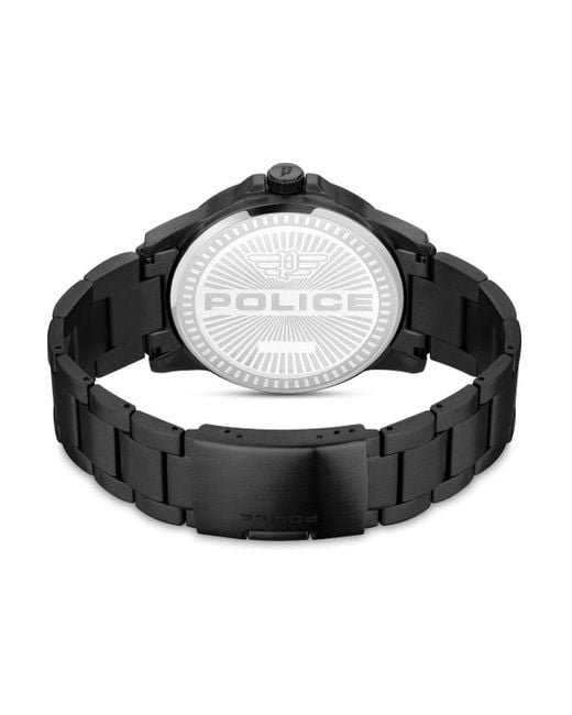Police Black Stainless Steel Fashion Analogue Quartz Watch - Pol.21948bbm for men