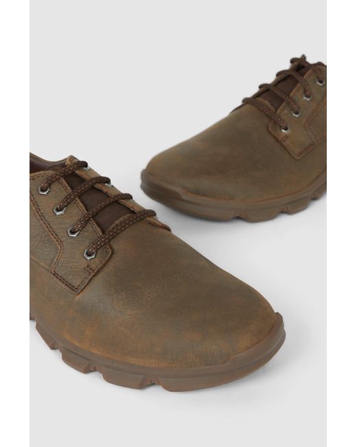 Caterpillar Brown Lace Up Derby for men
