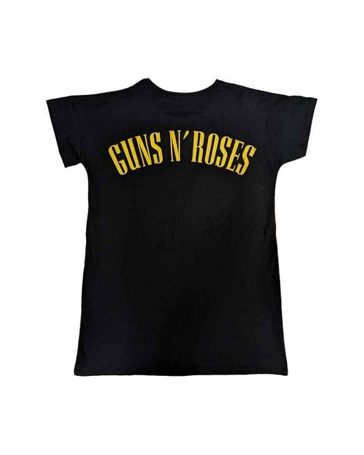 Guns N Roses Black Classic Logo Pyjama Top