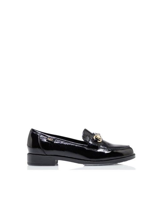 Dune Black 'guys' Leather Loafers