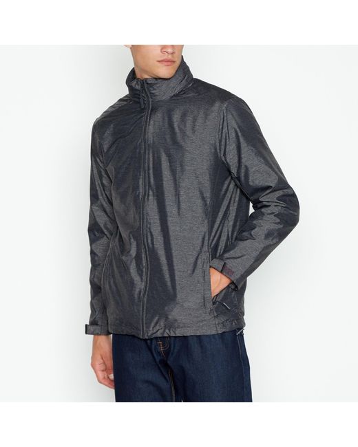 MAINE Gray Shower Resistant Harrington Jacket for men