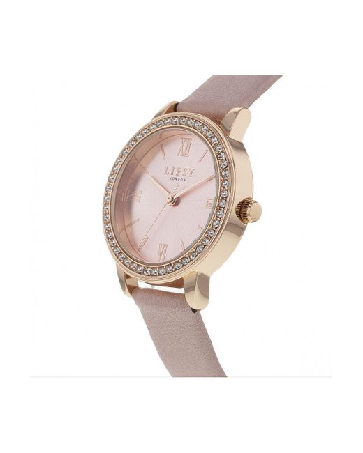 Lipsy Pink Fashion Analogue Quartz Watch - Lplp910