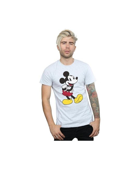 Mickey mouse t shirt mens uk shop
