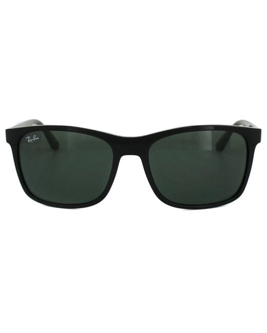 Ray-Ban Square Black Green 4232 Sunglasses for men