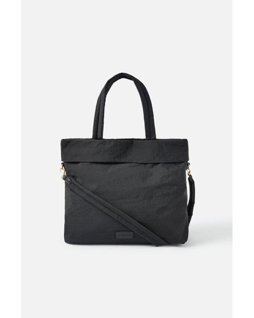 Accessorize Black 'sadie' Shopper Bag With Recycled Polyester