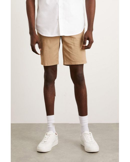 Burtons mens shop chino shorts