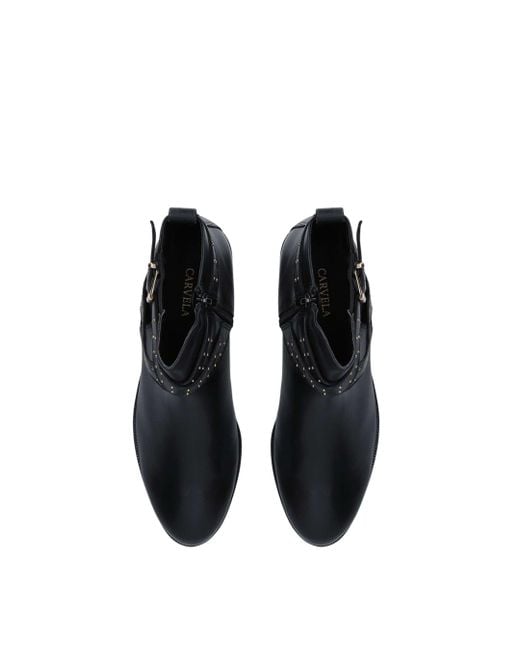 Carvela Kurt Geiger Black 'truth' Leather Boots