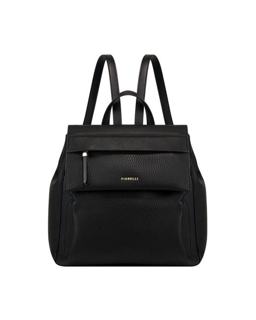 Fiorelli Black Erika Faux Leather Backpack