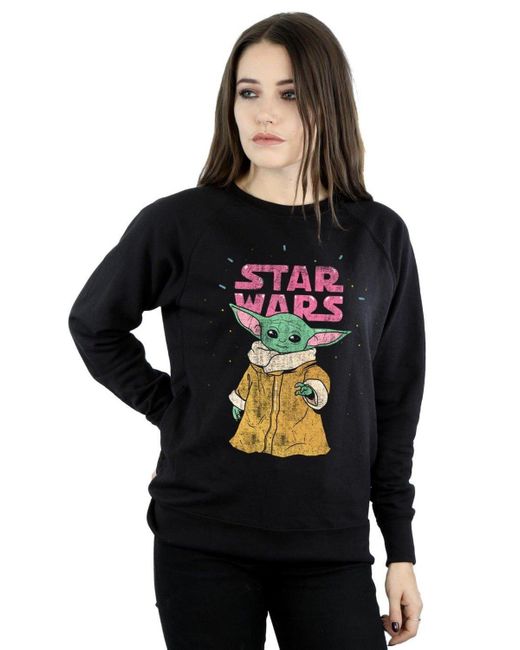 Star Wars Black The Mandalorian The Child Sweatshirt