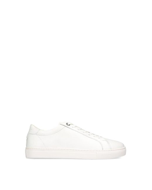 KG by Kurt Geiger White 'fire' Leather Trainers for men