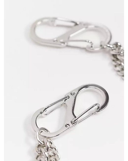 Silver jean deals chain