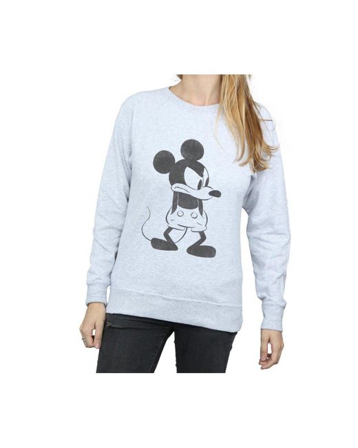 Angry mickey mouse sweatshirt sale