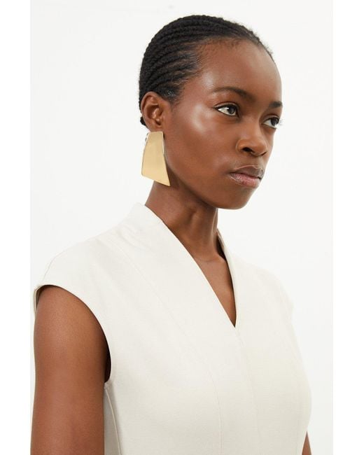 Petite jersey midi clearance dress