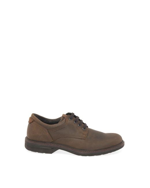 Ecco Brown 'turn' Mens Casual Shoes