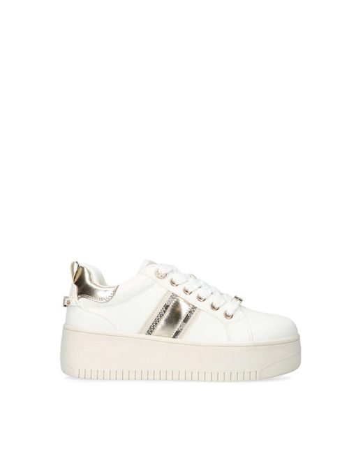 KG by Kurt Geiger White 'leslie Lace Up' Trainers