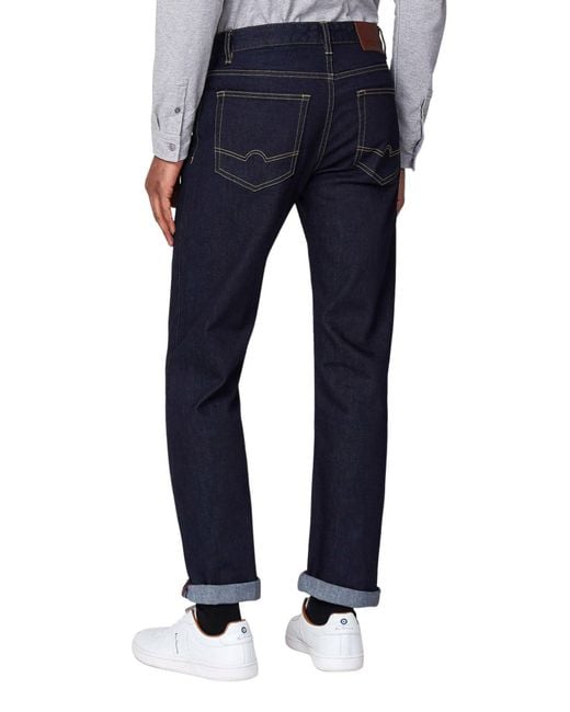 Ben Sherman Blue Straight Fit Jean for men