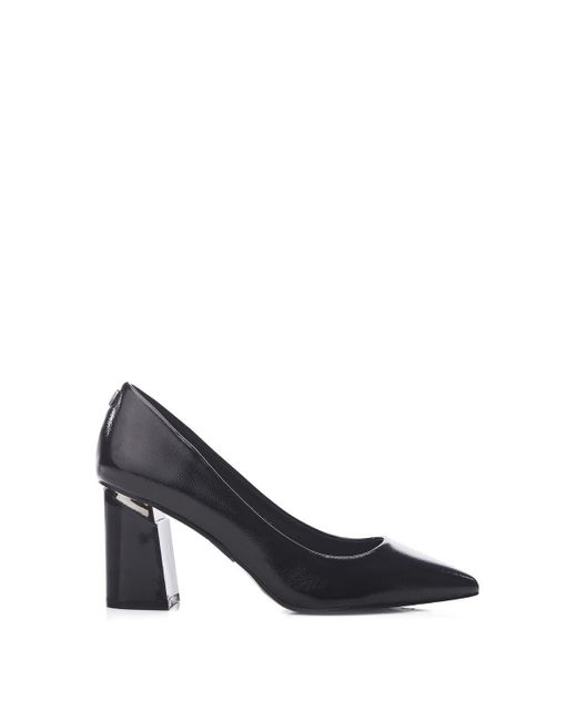 Moda In Pelle Black 'kendil' Patent Court Shoes