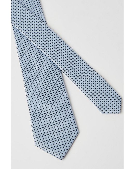 Burton Blue Diamond Geo Tie for men