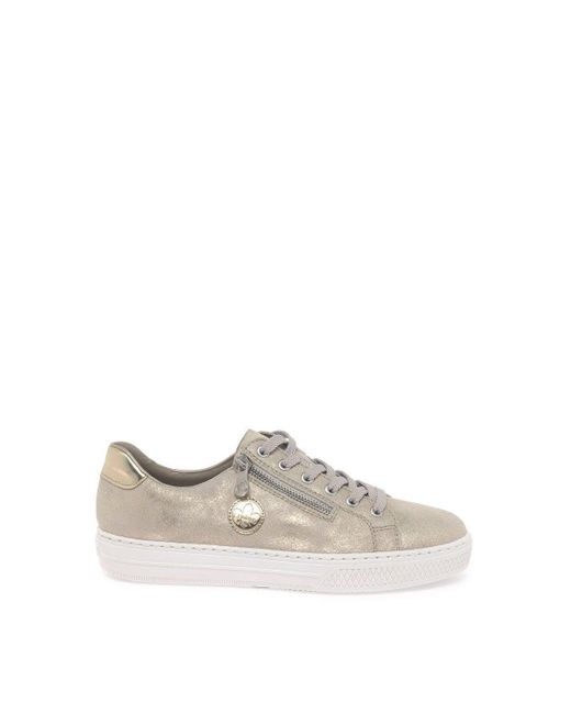 Rieker Metallic 'delight' Casual Lace Up Shoes